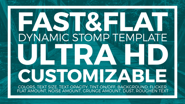 VideoHive Flat & Fast Stomp 21726522