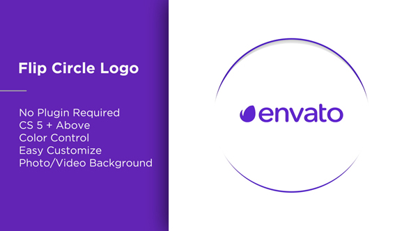 VideoHive Flip Circle Logo 19323257