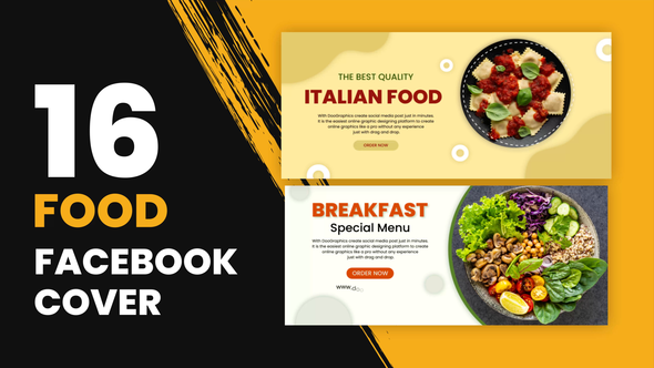 VideoHive Food Facebook Cover 32305916