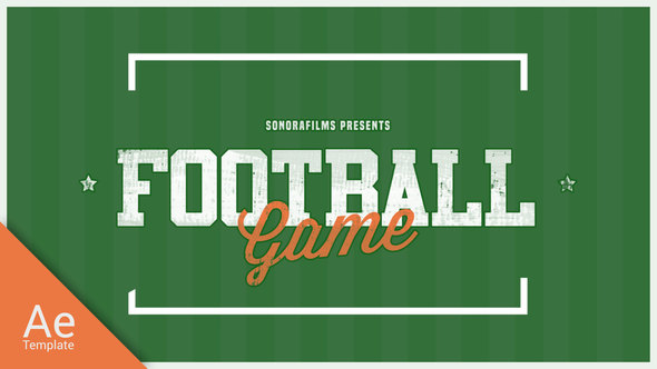 VideoHive Football Game Promo 20838513