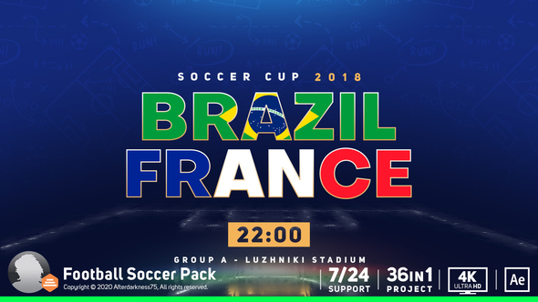 VideoHive Football Soccer Cup Pack 22063134