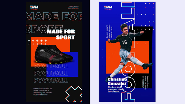 VideoHive Football Sport Stories Instagram 33485432
