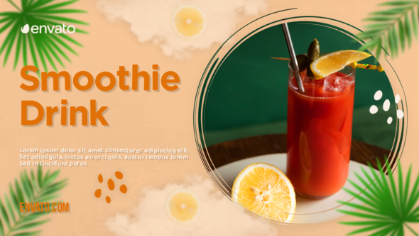 VideoHive Fresh And Healthy Drink 38789069