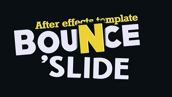 VideoHive Fresh Animated Titles – Bounce n’ Slide 10513014