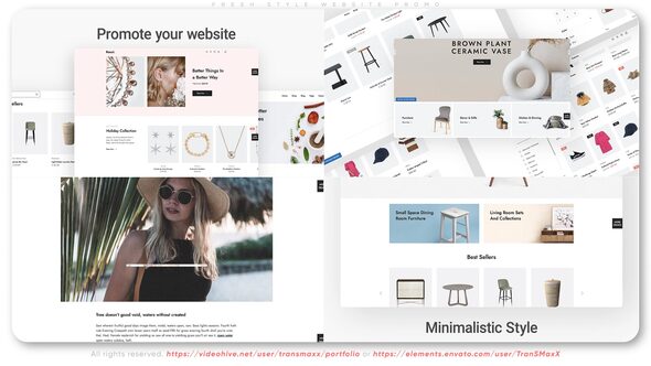 VideoHive Fresh Style Website Promo 38972728