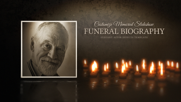 VideoHive Funeral Biography | Customize Memorial Slideshow 27446713