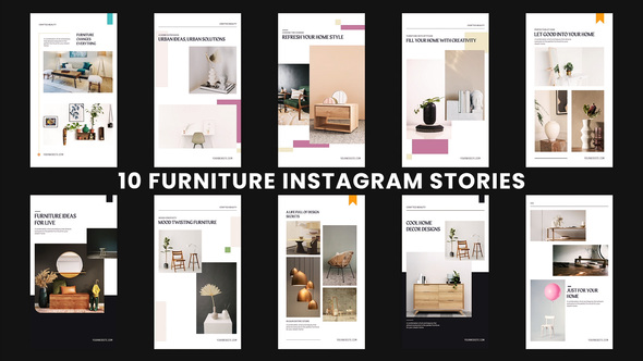 VideoHive Furniture Instagram Stories 38219519