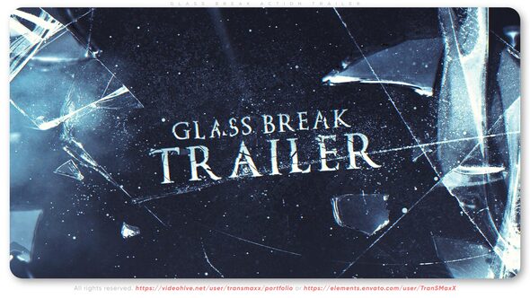 VideoHive Glass Break Action Trailer 39168133