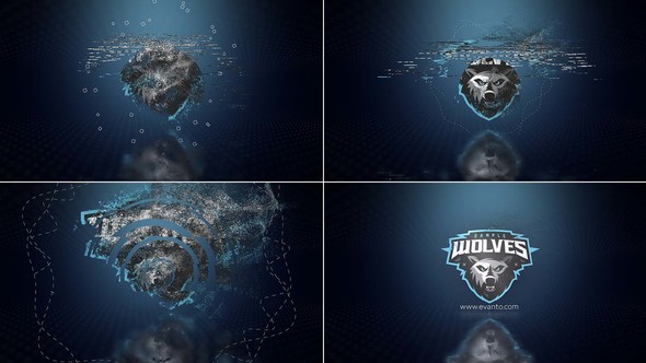 VideoHive Glitch Logo 22566400