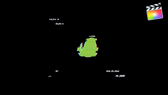 VideoHive Glitch Logo | FCPX 35392424