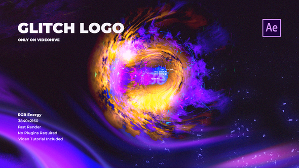 VideoHive Glitch Logo Super RGB 31143158