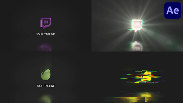 VideoHive Glitch Optical Logo for After Effects 38923602