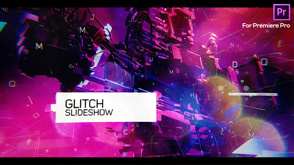 VideoHive Glitch Slideshow for Premiere Pro 25692502