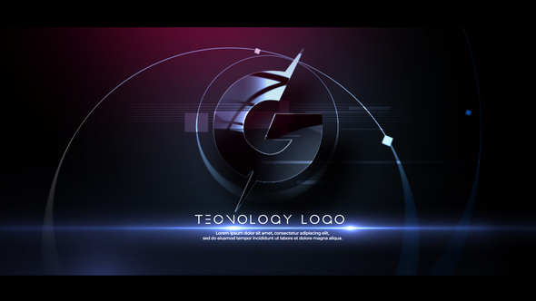 VideoHive Glitch Tech Logo 24478025