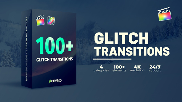 VideoHive Glitch Transitions | FCPX 38667308