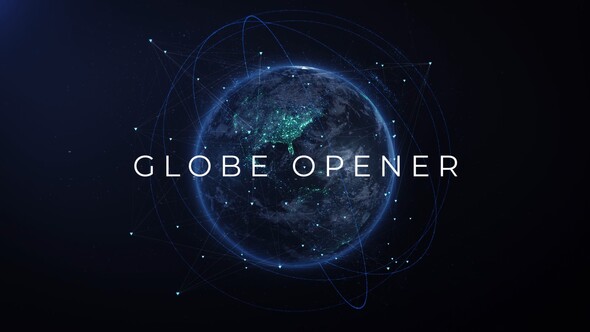 VideoHive Globe Opener 39125100