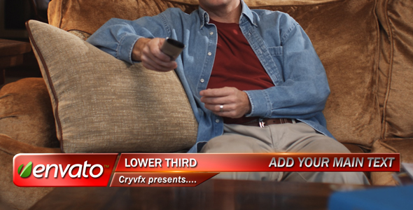 VideoHive Glossy Lower Third 106898