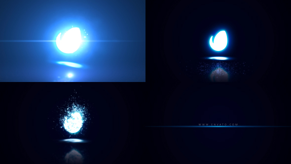 VideoHive Glowing Particle Logo Reveal 21 19207964