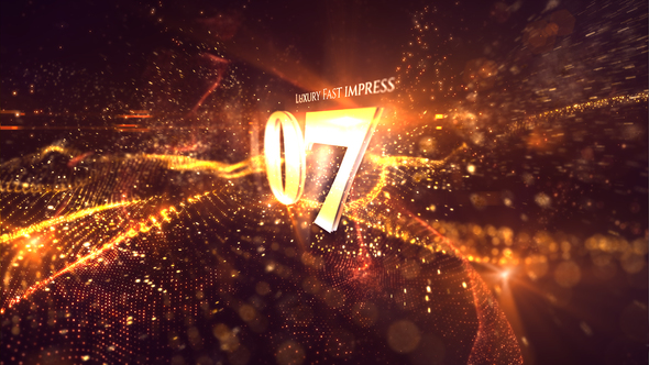 VideoHive Gold Luxury Countdown 22050278