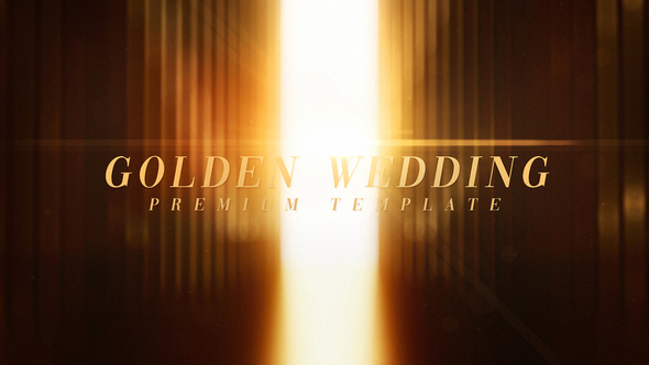 VideoHive Golden Wedding 32239227