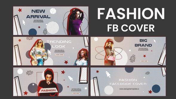 VideoHive Graphics Fashion Facebook Cover Template 38676011