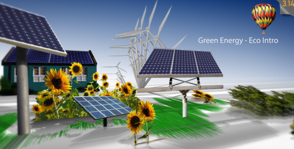 VideoHive Green Energy - Eco Intro 667376