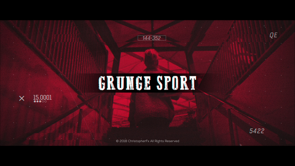 VideoHive Grunge Sport Promo 21621563