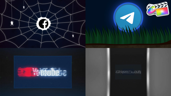 VideoHive Halloween Logo Pack | FCPX 34324692