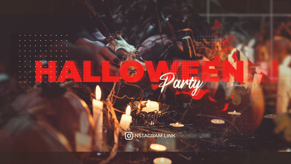 VideoHive Halloween Party Opener 34103152