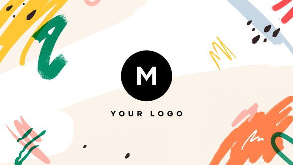 VideoHive Hand Drawn Brush Tropical Logo 26550913