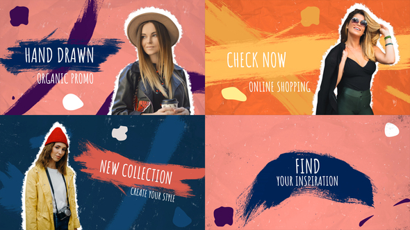 VideoHive Hand Drawn Organic Promo 30562936