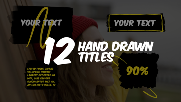VideoHive Hand Drawn Titles 39087677