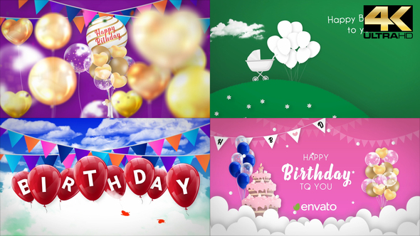 VideoHive Happy Birthday Opener 31642133