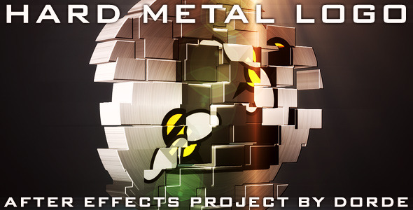 VideoHive Hard Metal Logo 759755