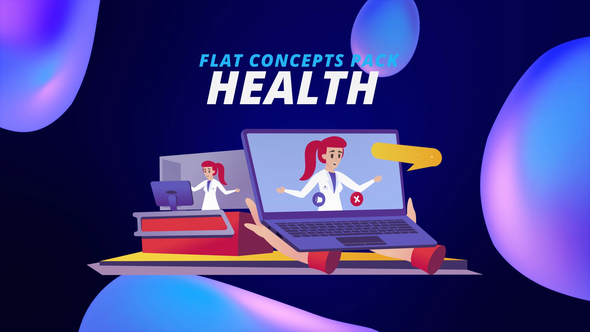 VideoHive Health - Flat Concept 32272210