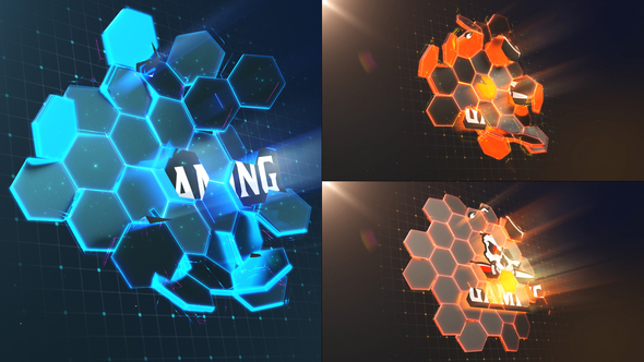 VideoHive Hi-Tech Hexagons | Logo Reveal 27244677