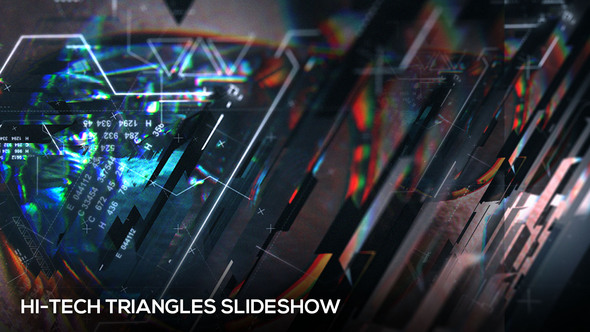 VideoHive Hi-Tech Triangles Slideshow 20146034