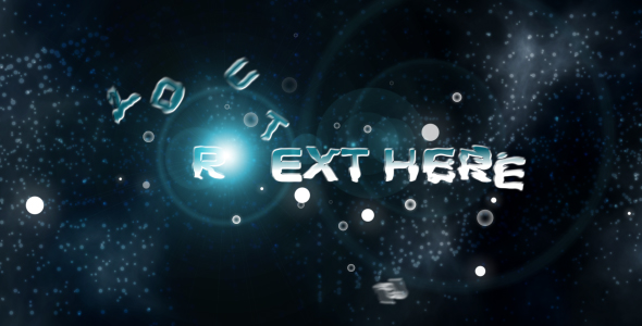 VideoHive Ice Cool Text Animation 90885