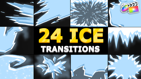 VideoHive Ice Transitions | FCPX 35391617