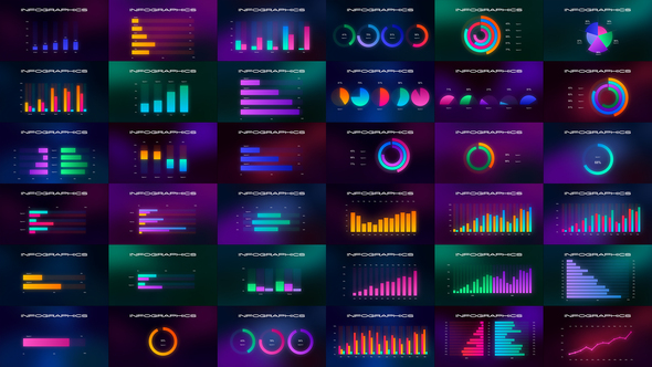VideoHive Infographics glow 32111601