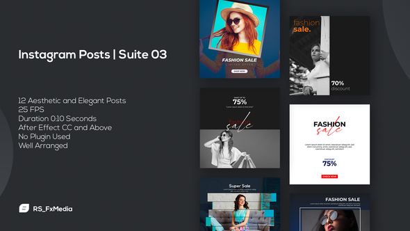 VideoHive Instagram Posts | Suite 03 29408280