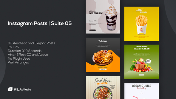 VideoHive Instagram Posts | Suite 05 29790758