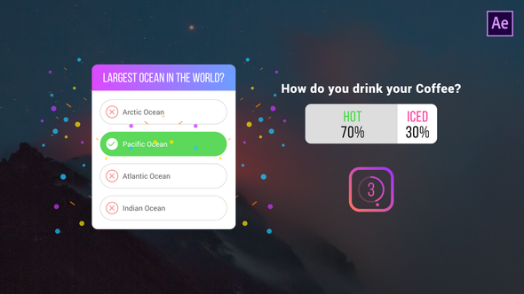 VideoHive Instagram Quiz & Poll 30312619