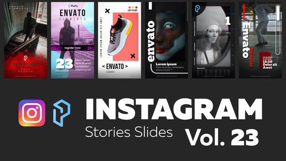 VideoHive Instagram Stories Slides Vol. 23 29315574
