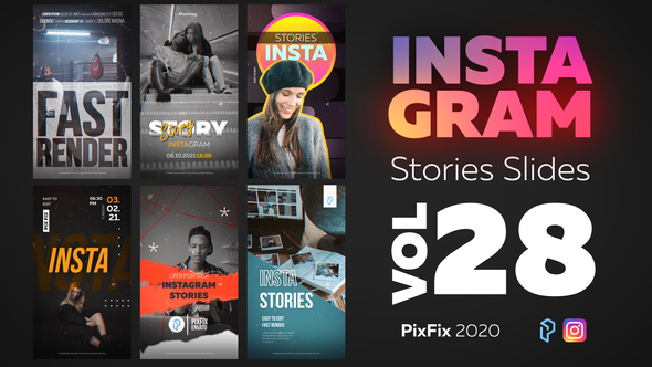 VideoHive Instagram Stories Slides Vol. 28 29971943