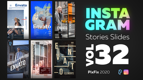 VideoHive Instagram Stories Slides Vol. 32 30118312