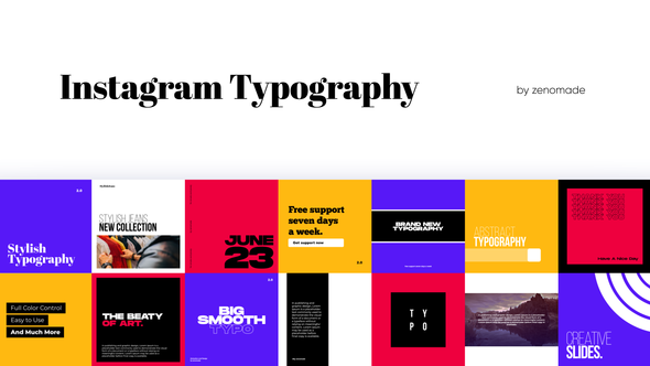 VideoHive Instagram Typography 32160790