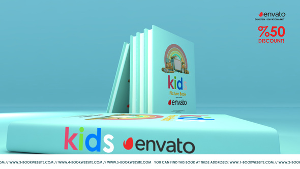 VideoHive Kids Book Promo 30552715