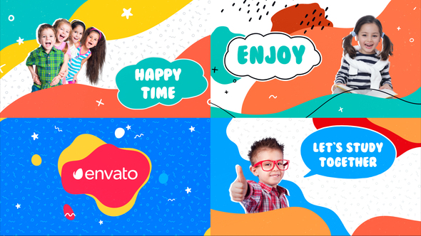 VideoHive Kids Slideshow || After Effects 30089803