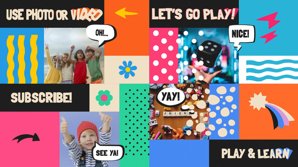 VideoHive Kids Slideshow || FCPX 34679223